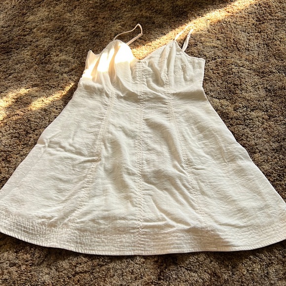 Cream colored white Lulus sundress - Picture 1 of 3
